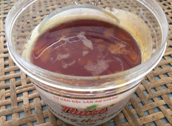 đường thốt nốt chảy