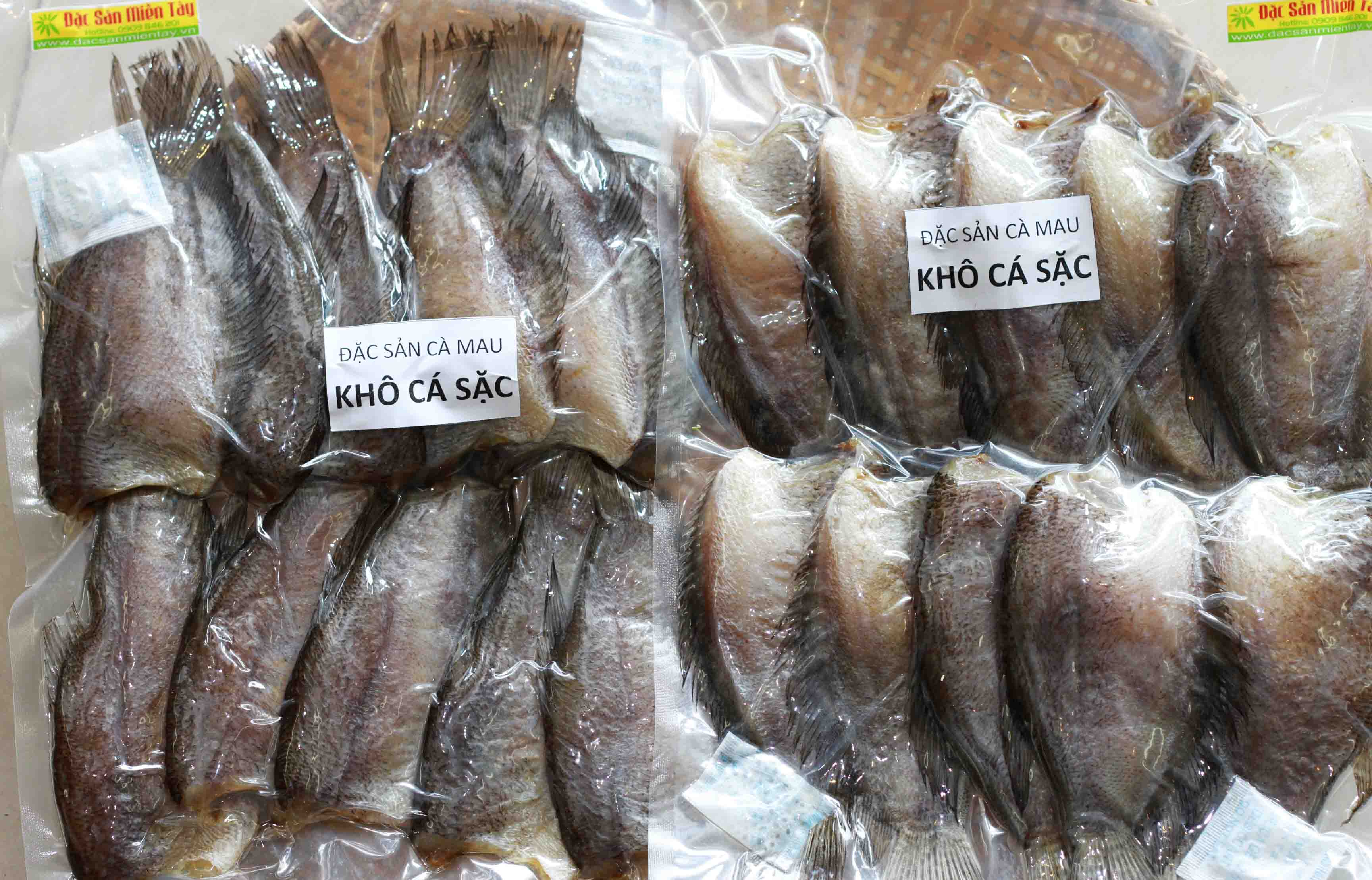 Vận chuyển các loại khô cá sặc từ Sài Gòn đi Thụy Điển