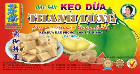 Kẹo dừa Bến Tre Thanh Long